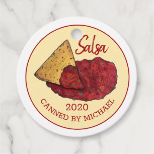 Homemade Hot Tomato Salsa Home Canning Canned By Favour Tags