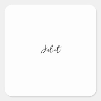 Homemade Miss To Mrs Most Popular Bridal Shower Square Sticker