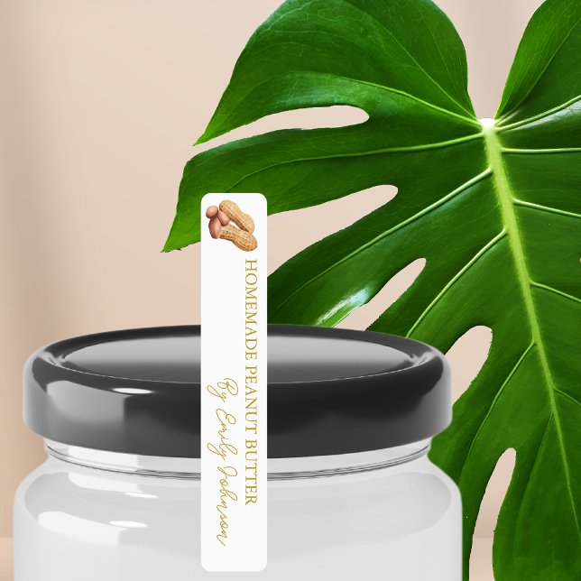 Homemade Peanut Butter Thin Seal Label (Creator Uploaded)