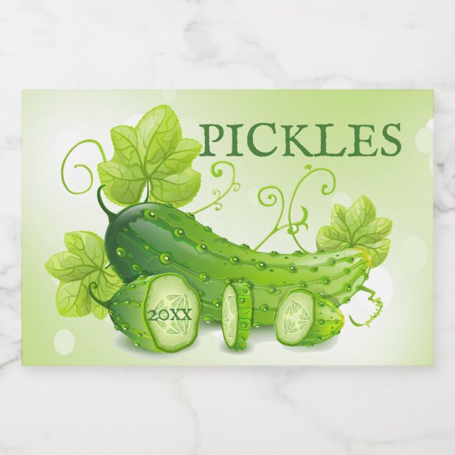 Homemade Pickles Label (Single Label)