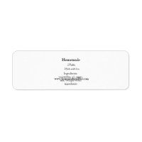 Homemade pickles made with love add text website