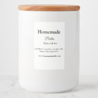 Homemade pickles made with love add text website