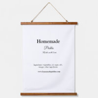Homemade pickles made with love add text website