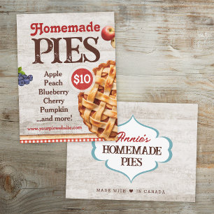 Homemade Pies Postcard