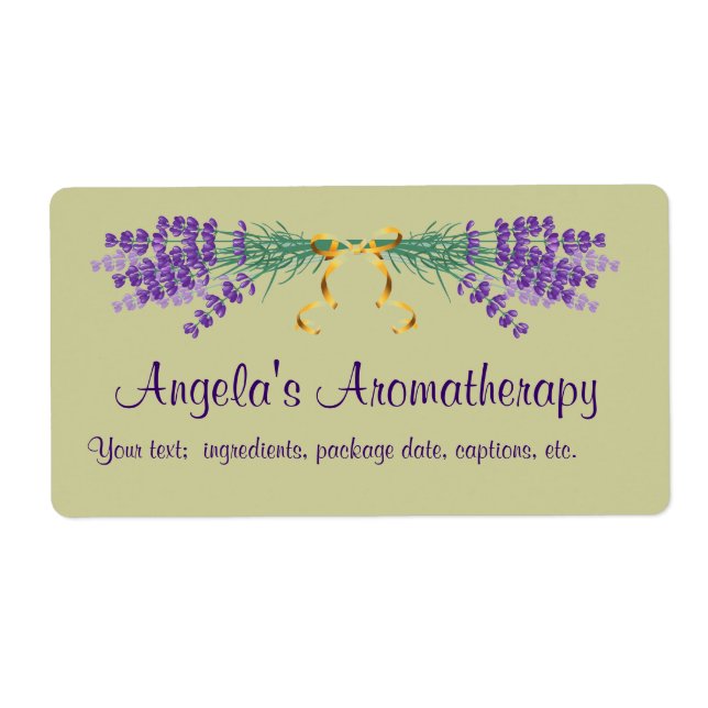 Homemade Potpourri Label (Front)