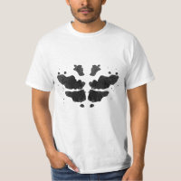 Homemade Rorschach Inkblot T-shirt