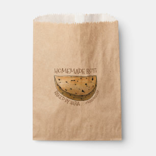 Homemade Roti Indian Chapati Bread Baked By Favour Bags