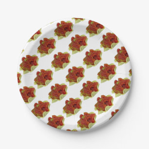 Homemade Salsa Paper Plate