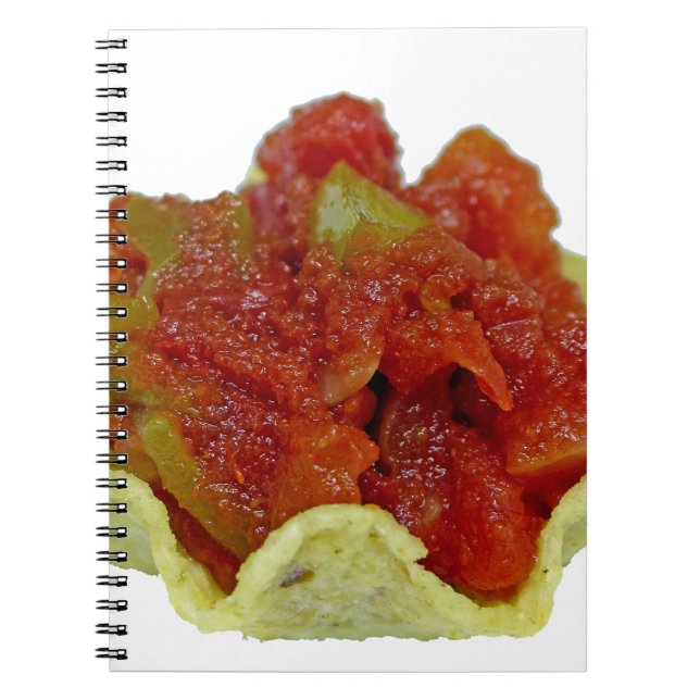Homemade Salsa Spiral Notebook (Front)