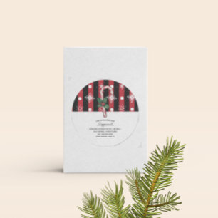 Homemade Soap Business Candy Cane Christmas Label