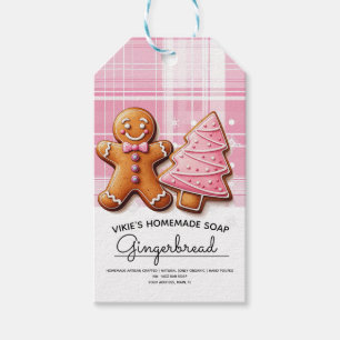 Homemade Soap Business Cookies Christmas Label