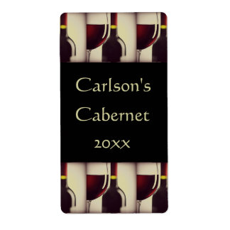 Homemade Wine Labels (Vertical)