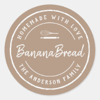 Homemade with Love Bakery Logo Baking Gift