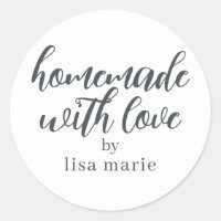 Homemade with Love Personalised