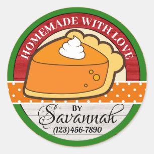 Homemade With Love Sticker