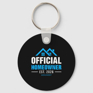 Homeowner est 2026 new home owner housewarming  key ring