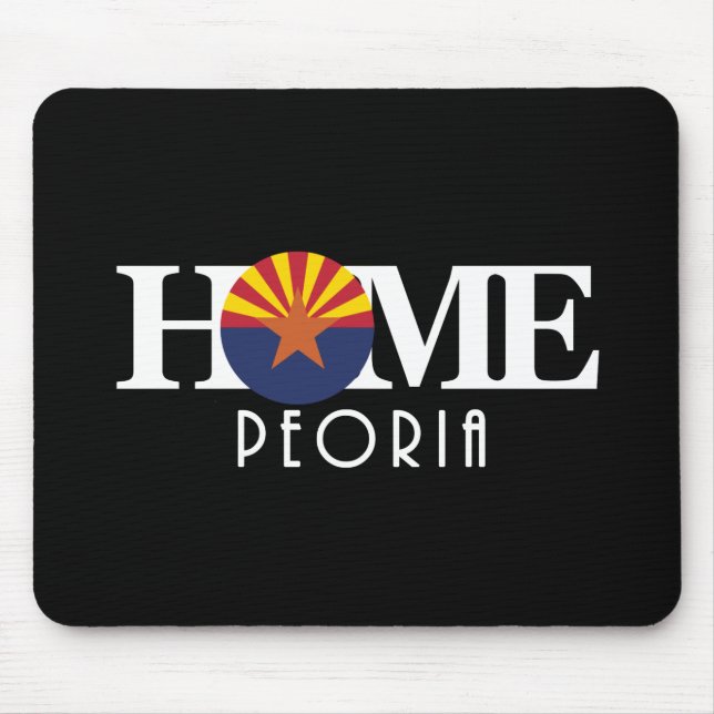 HOMEPeoria Arizona Mouse Pad (Front)