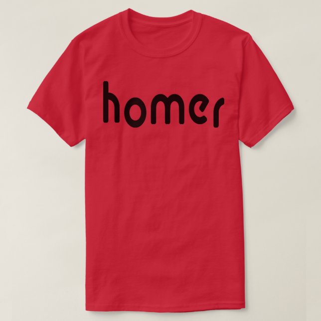 Homer, Alaska  T-Shirt (Design Front)