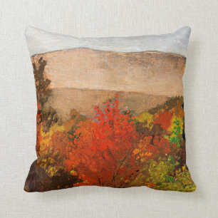 Homer - Autumn Treetops, famous painting Cushion