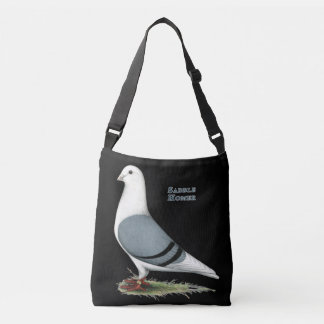 Homer Blue Saddle Crossbody Bag