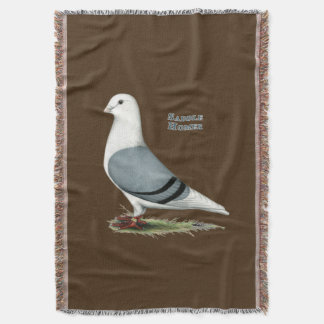 Homer Blue Saddle Throw Blanket