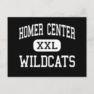 Homer Centre - Wildcats - High - Homer City Postcard