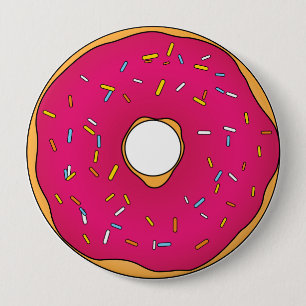 Homer D'oh-nut Button