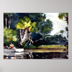 Homer - Homosassa Jungle Poster