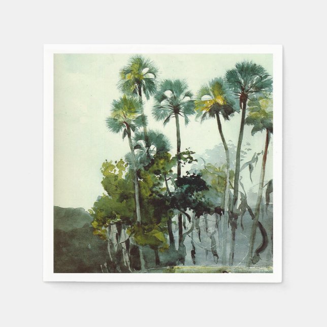 Homer - Homosassa River, fine art, Napkin (Front)