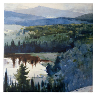 Homer - Indian Village, Adirondacks Tile