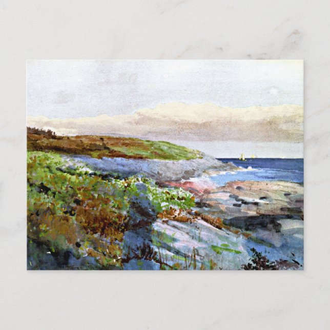 Homer - Shadows on the Dunes Postcard (Front)