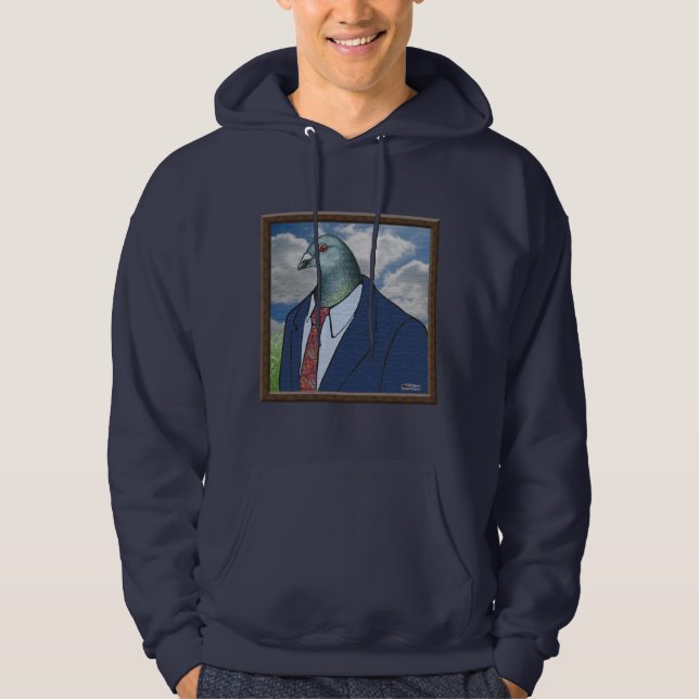 Homer Suit Framed Hoodie (Front)