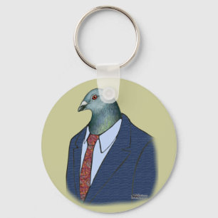 Homer Suit Key Ring