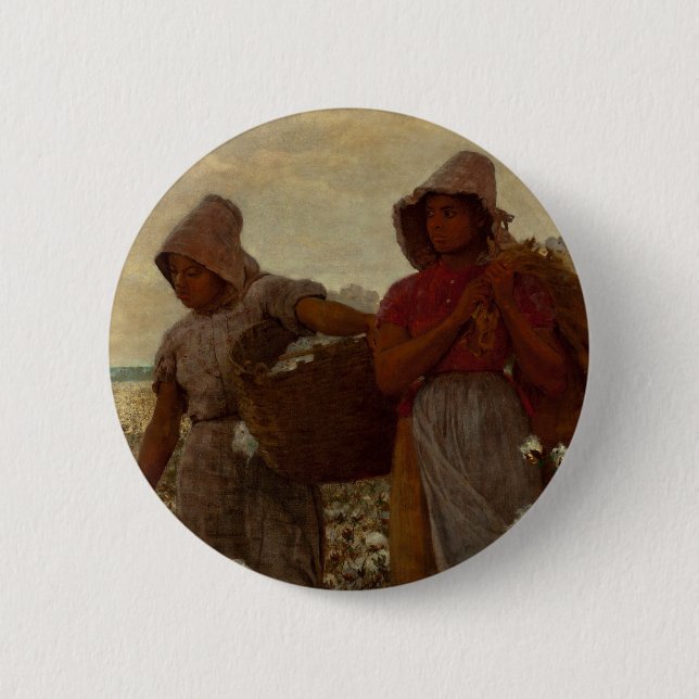 Homer Winslow Art Work 6 Cm Round Badge (Front)
