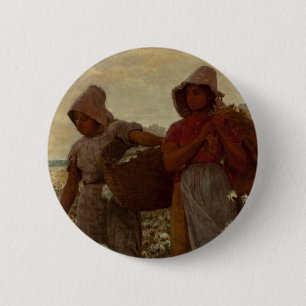 Homer Winslow Art Work 6 Cm Round Badge