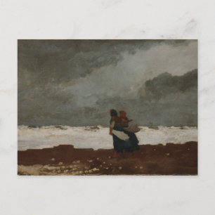 Homer Winslow Art Work Postcard