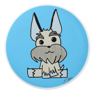 Homero the Dog Ceramic Knob