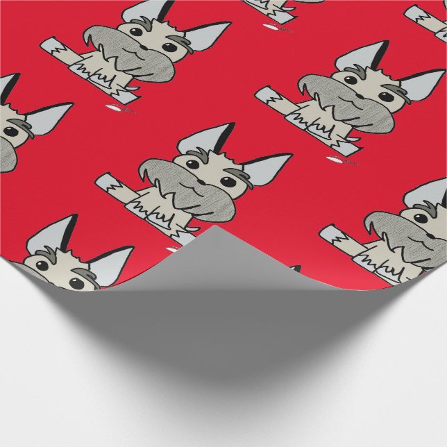Homero the  dog Wrapping Paper (Corner)