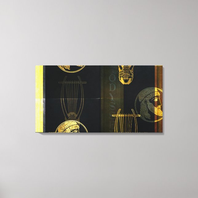 Homer's Odyssey Wrapped Canvas Print (Front)