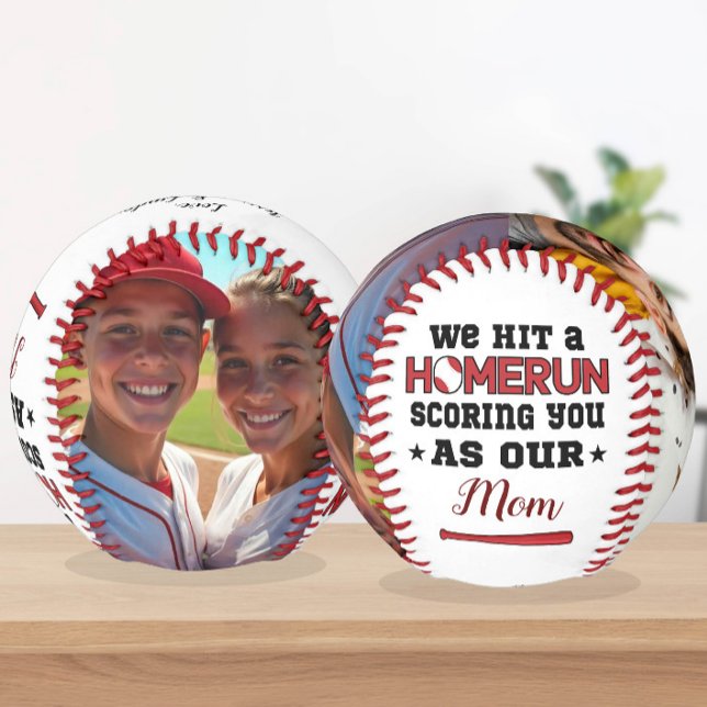 Homerun Mum Mother's Day Custom Photo from Kids Baseball (Creator Uploaded)