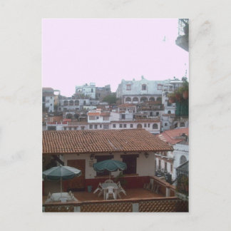 Homes and restaurants in Taxco Postcard