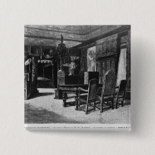 Homes of Victor Hugo 15 Cm Square Badge