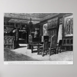 Homes of Victor Hugo Poster