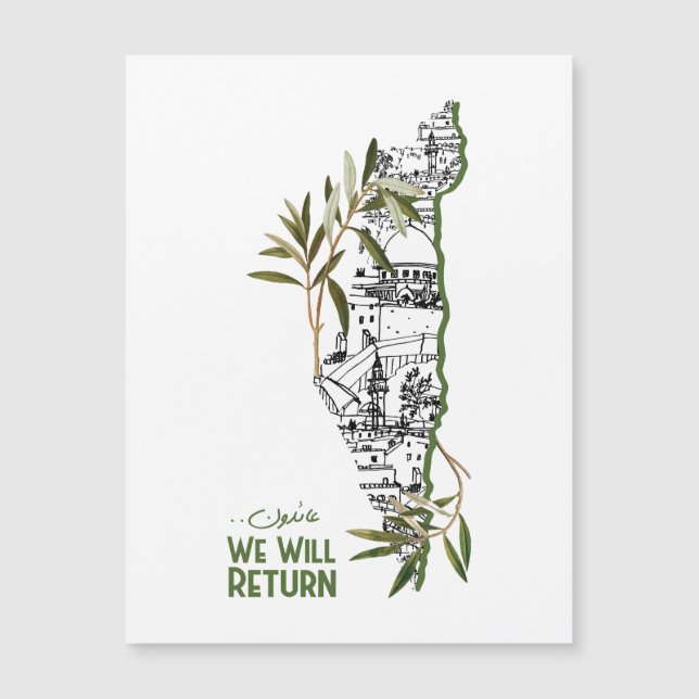 Homes Within the Map, Embraced by Olive Branches (Front)