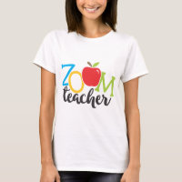 Homeschool Colourful Zoom Teacher Apple