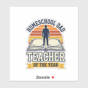 Homeschool Dad Teacher Of The Year Vintage Shirt D