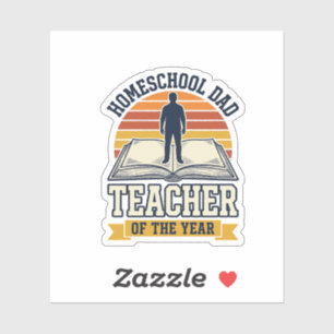 Homeschool Dad Teacher Of The Year Vintage Shirt D