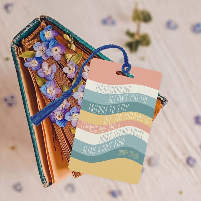 Homeschool Education Quote Bookmark ID Badge (Creator Uploaded)