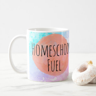 Homeschool Fuel Funny Mum Coffee Mug