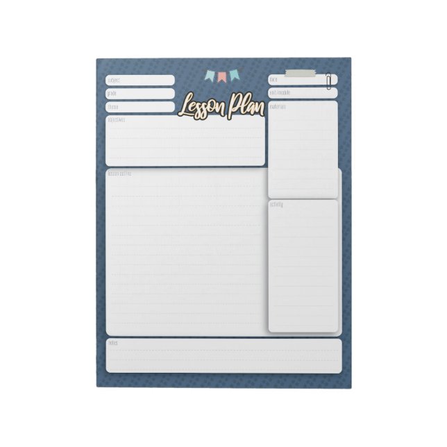 HOMESCHOOL LESSON PLAN 1 notepad (Rotated)